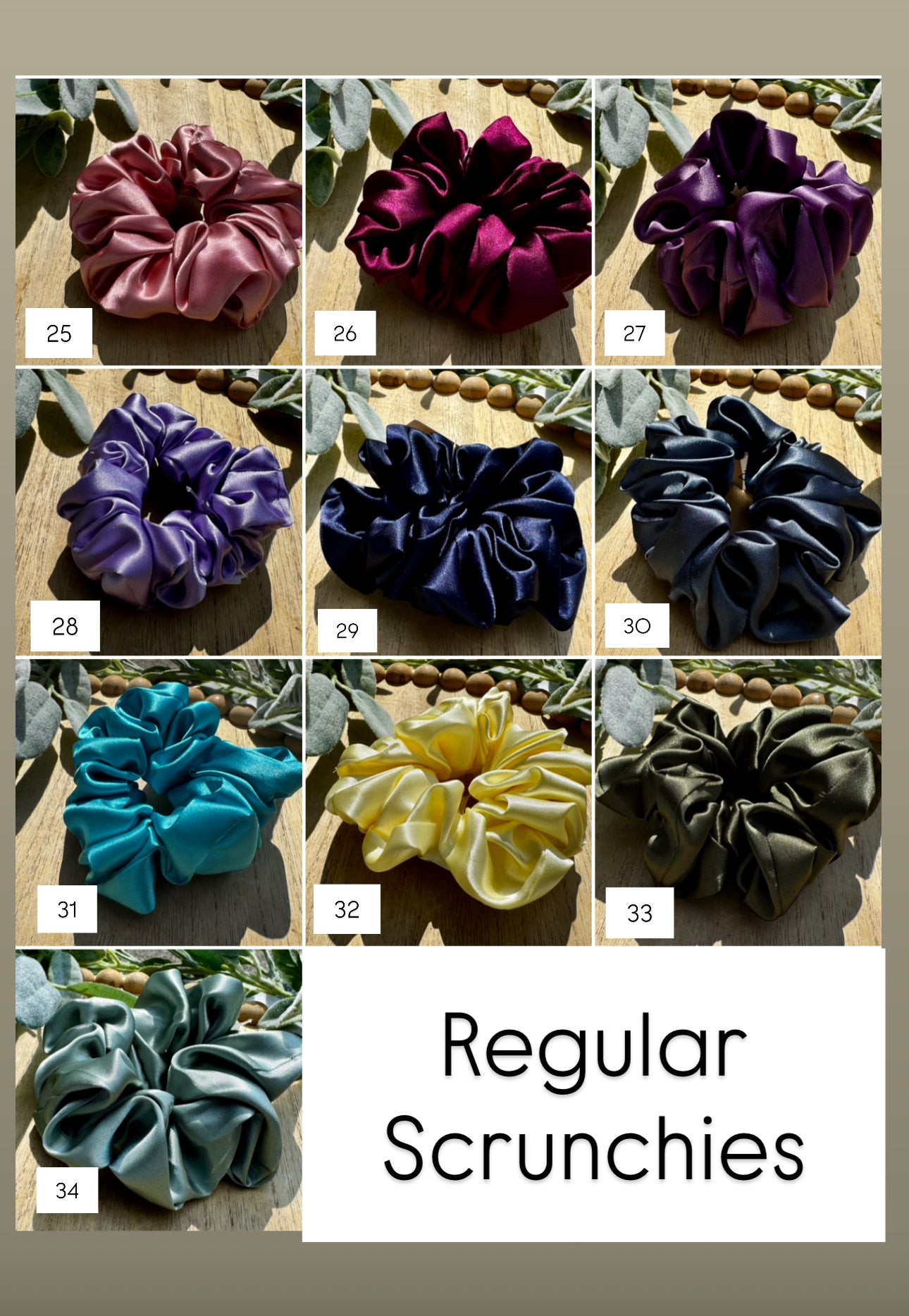 Regular Scrunchies