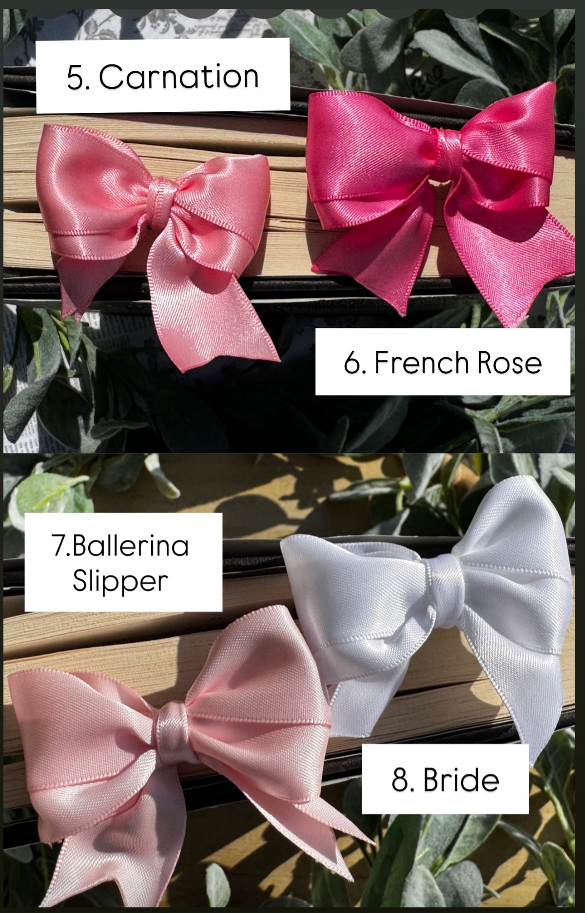 Bow Bookmarks