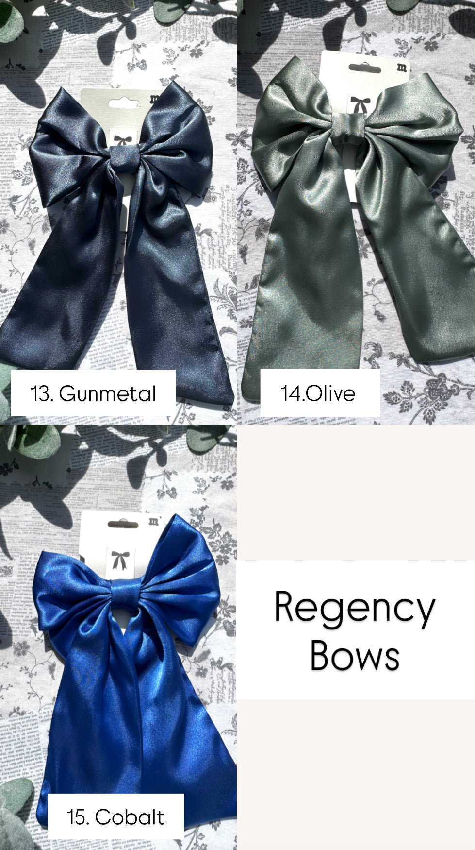 Regency Bows