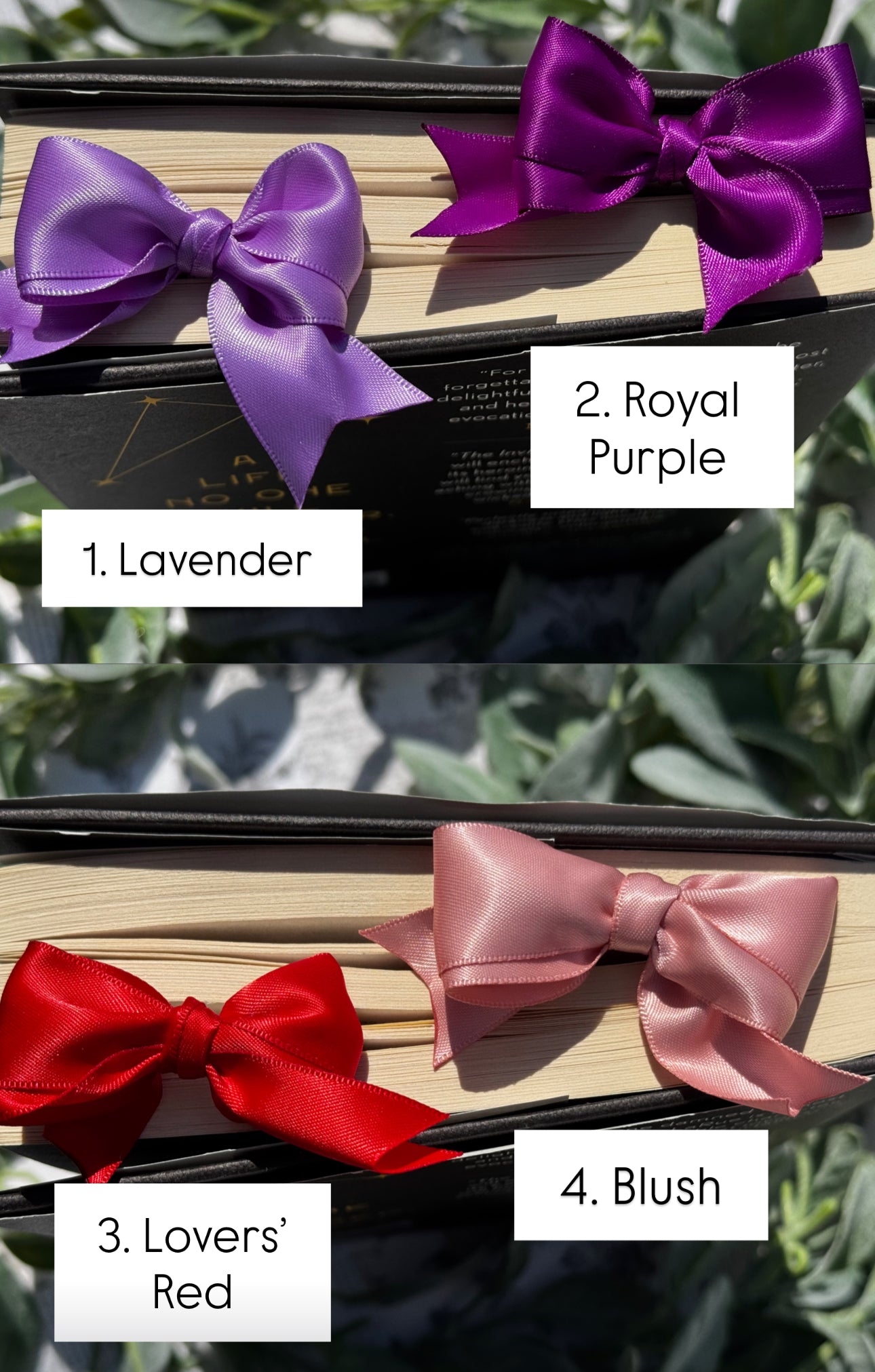 Bow Bookmarks
